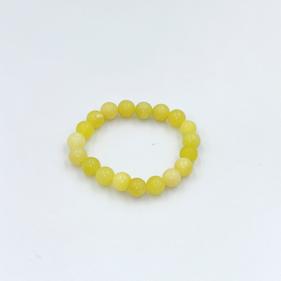 Žltý Jadeit (8 mm)