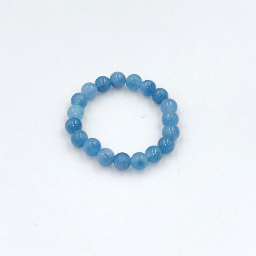 Prifarbený Chalcedon Bledomodrý (8 mm)