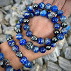 Náramok Lapis Lazuli a Hematit
