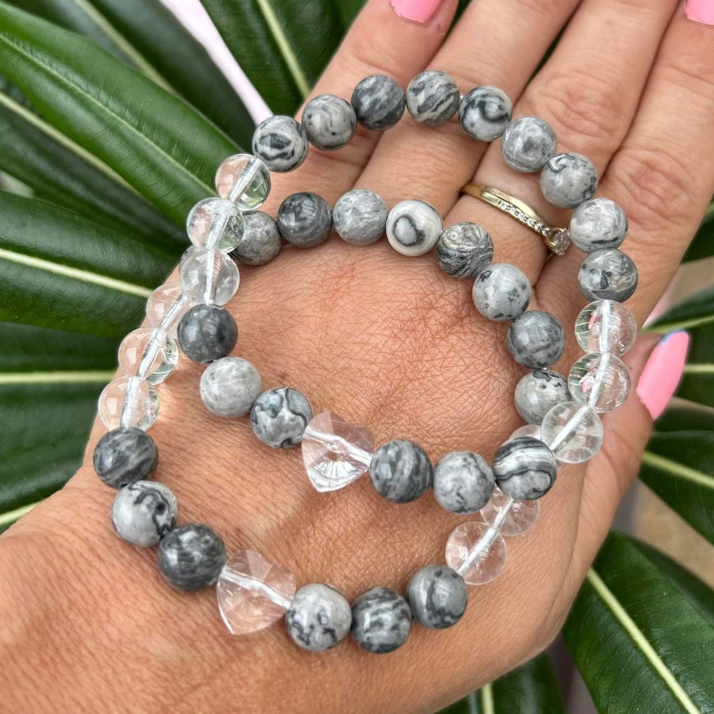 Náramok Jaspis Krajinný