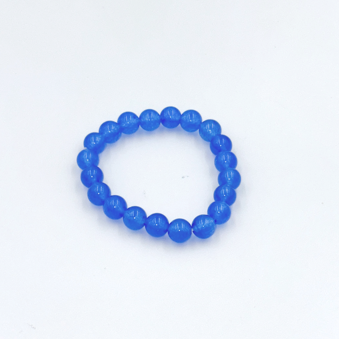Prifarbený Chalcedon Modrý (8 mm)