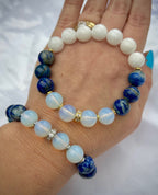 Náramok Opalit, Jadeit a Lapis Lazuli
