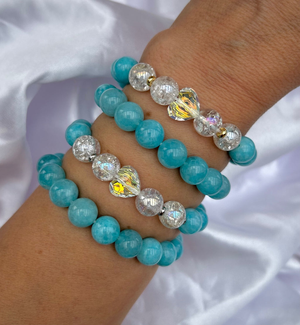 Náramok Akvamarín a Aqua Aura