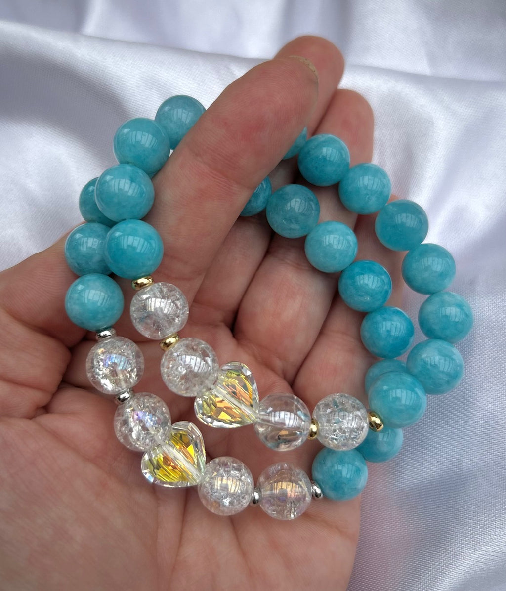 Náramok Akvamarín a Aqua Aura