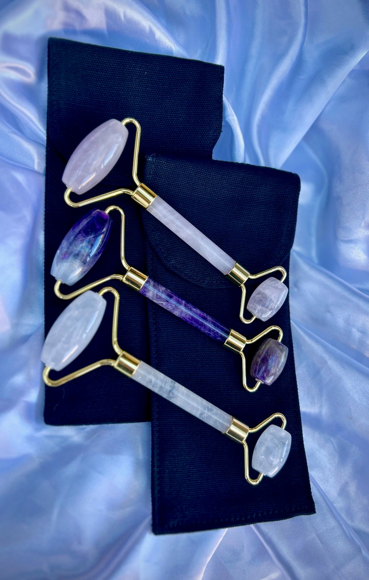 Válček na masaž tváre z prírodných kameňov